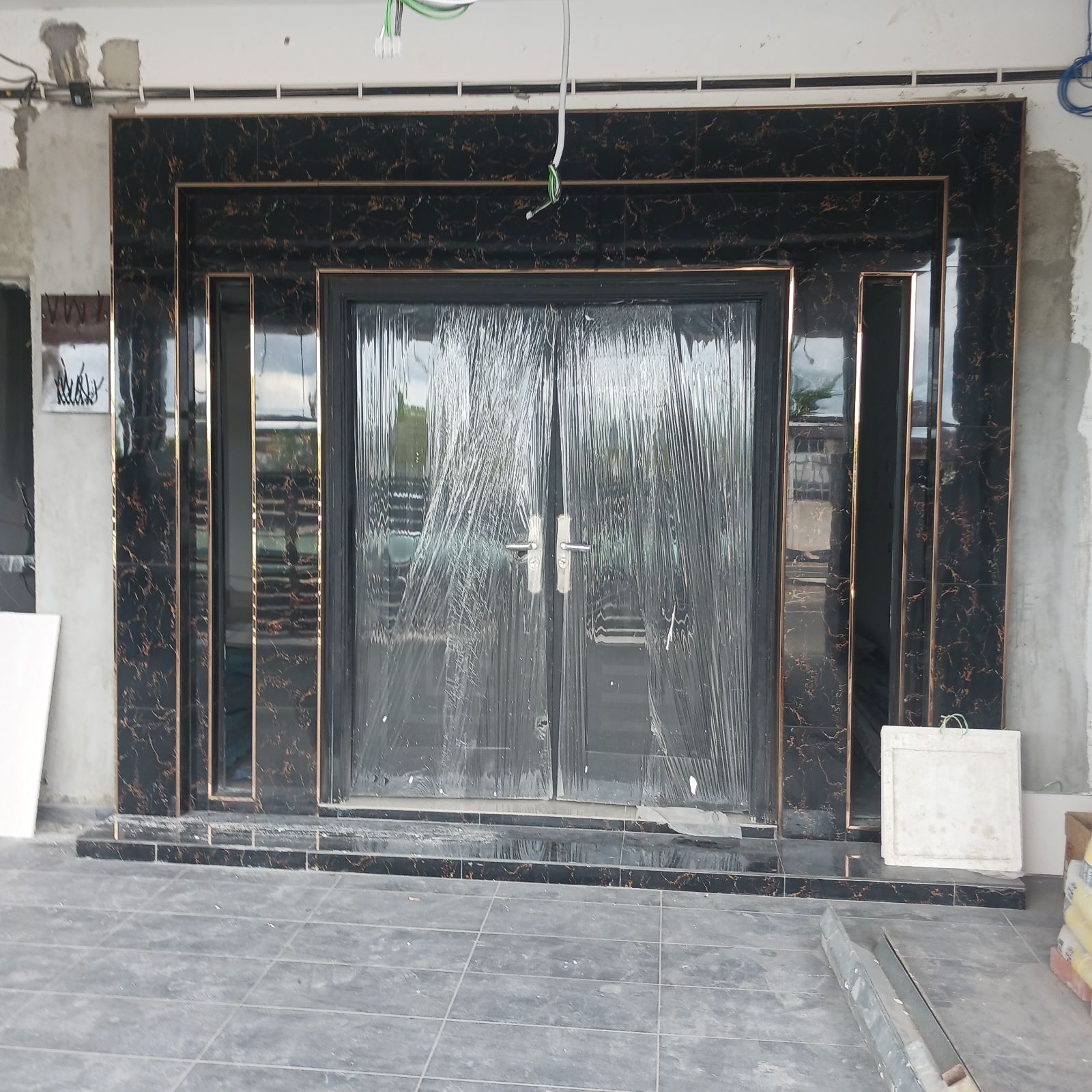 3D Effect Main Entrance Door