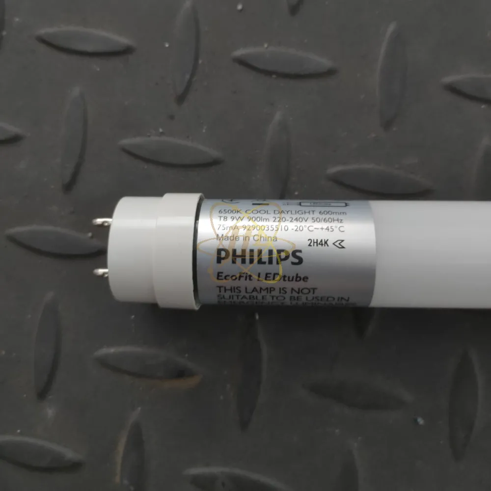 PHILIPS ECOFIT T8 LEDTUBE 9W 220-240V 900LM 600MM 2FT CRI70 [4000K ...