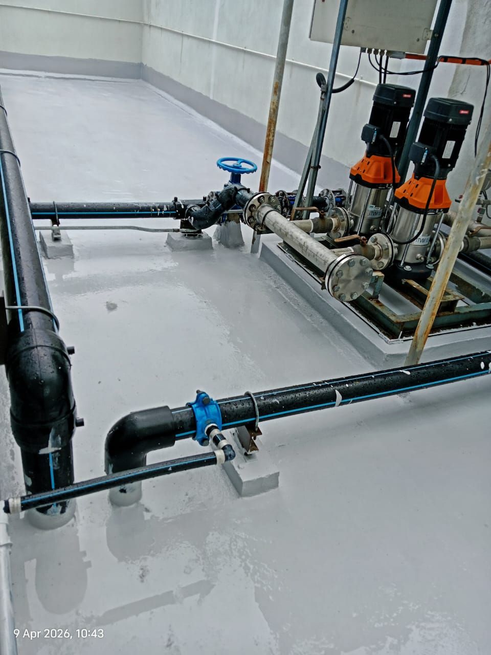 Tropicana Bay - Water Proofing Work