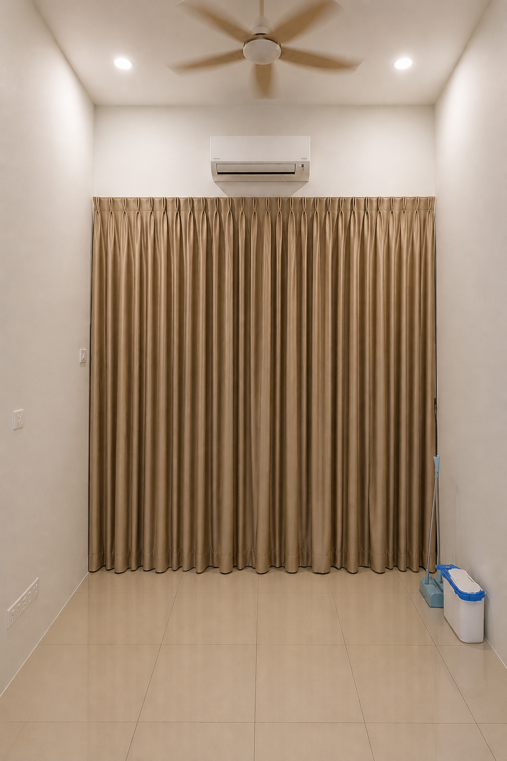 Singapore Pleat Curtain