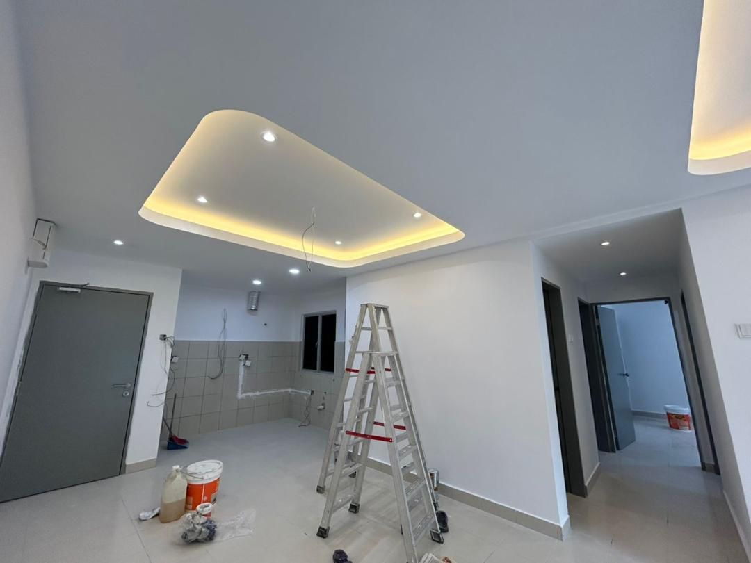 Living Room Renovation For Residence In Melaka