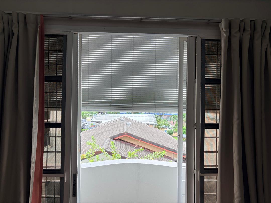 Light Grey Outdoor Timber Blind @ SS3 Petaling Jaya