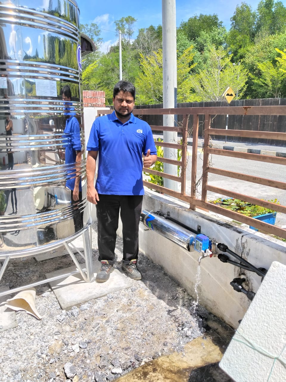 Dolton PVDF Outdoor Filter @ Taman Sinar Intan