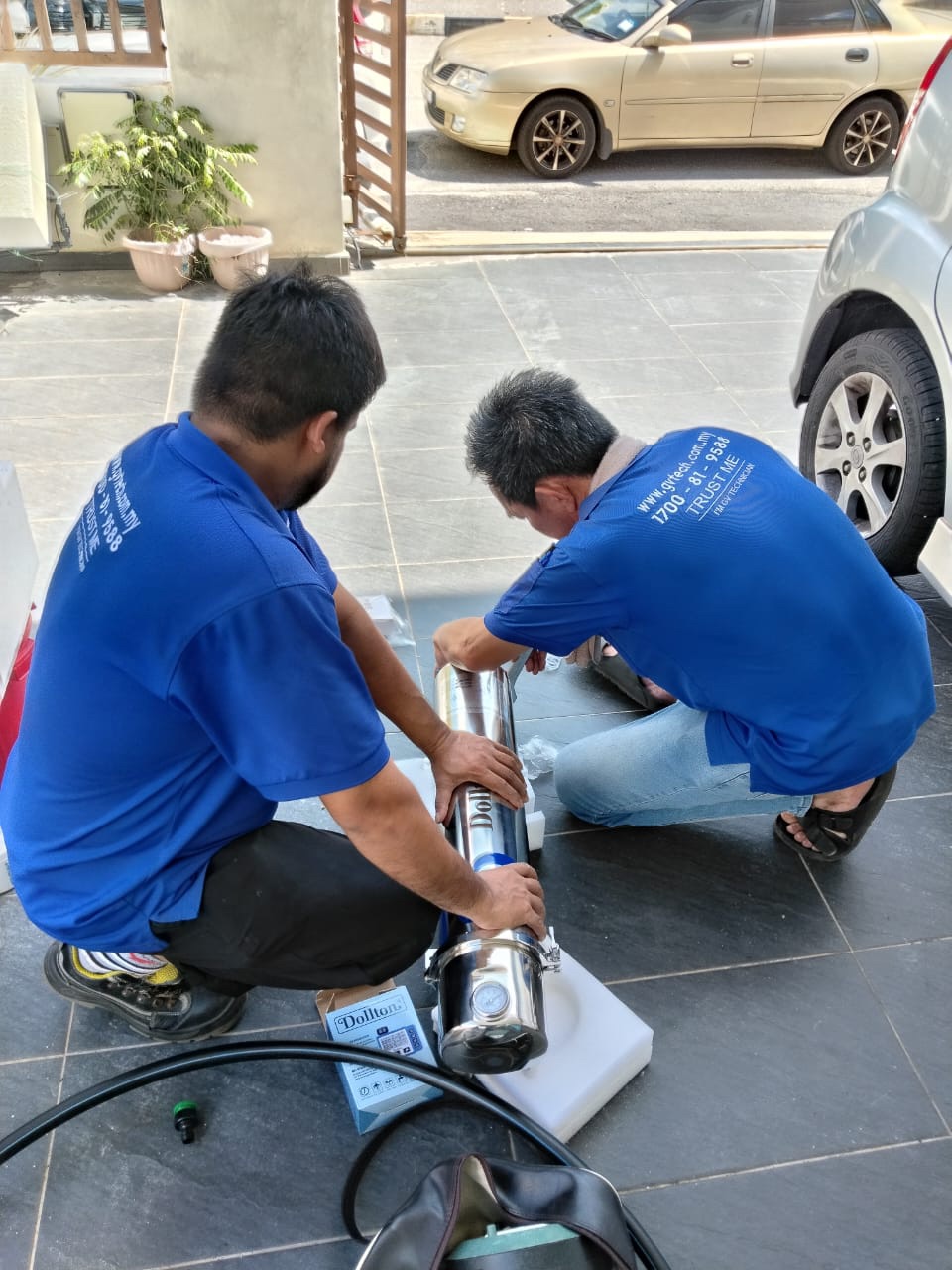 Dolton PVDF Outdoor Filter @ Taman Sinar Intan