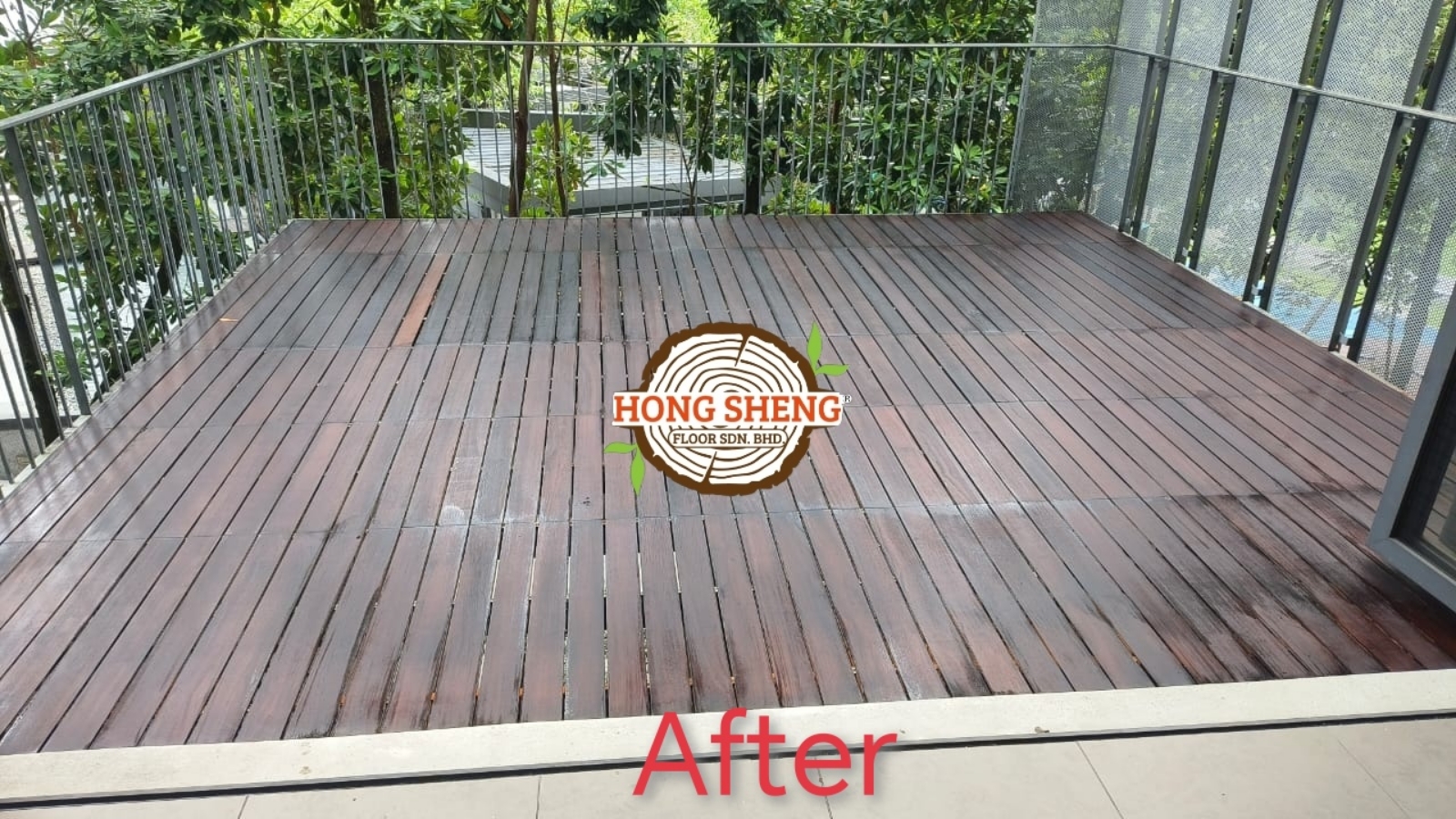 Outdoor Decking Refurbished @ Kuala Lumpur And Selangor Area 