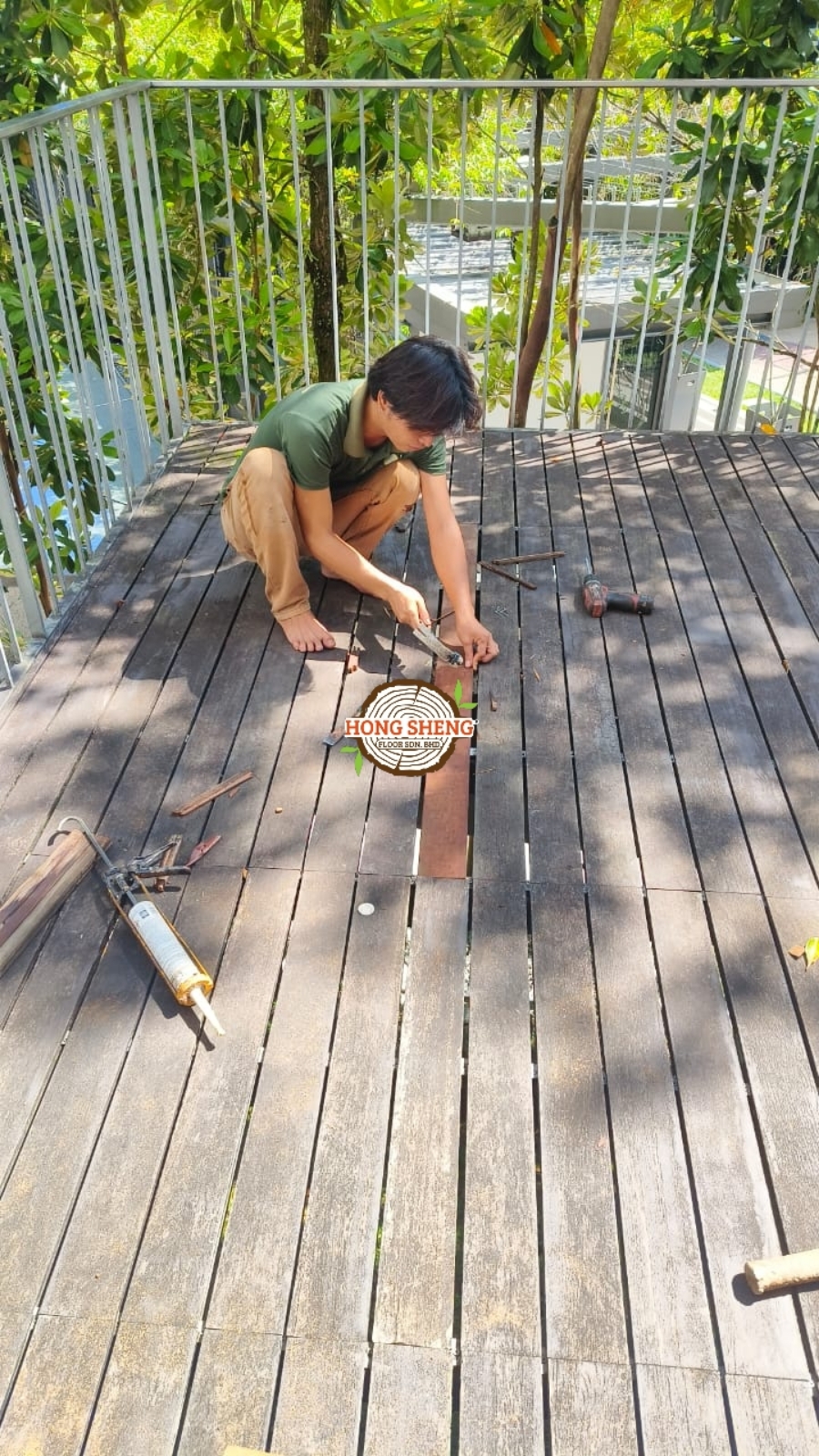 Outdoor Decking Refurbished @ Kuala Lumpur And Selangor Area 