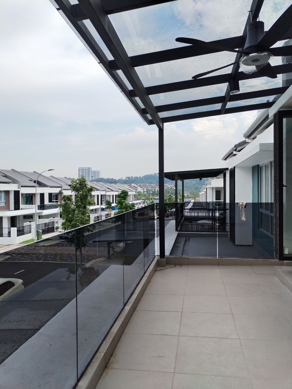 Glass Balcony Glass Skylight Glass Roofing Frame Design Installation Work Putrajaya | Malaysia 