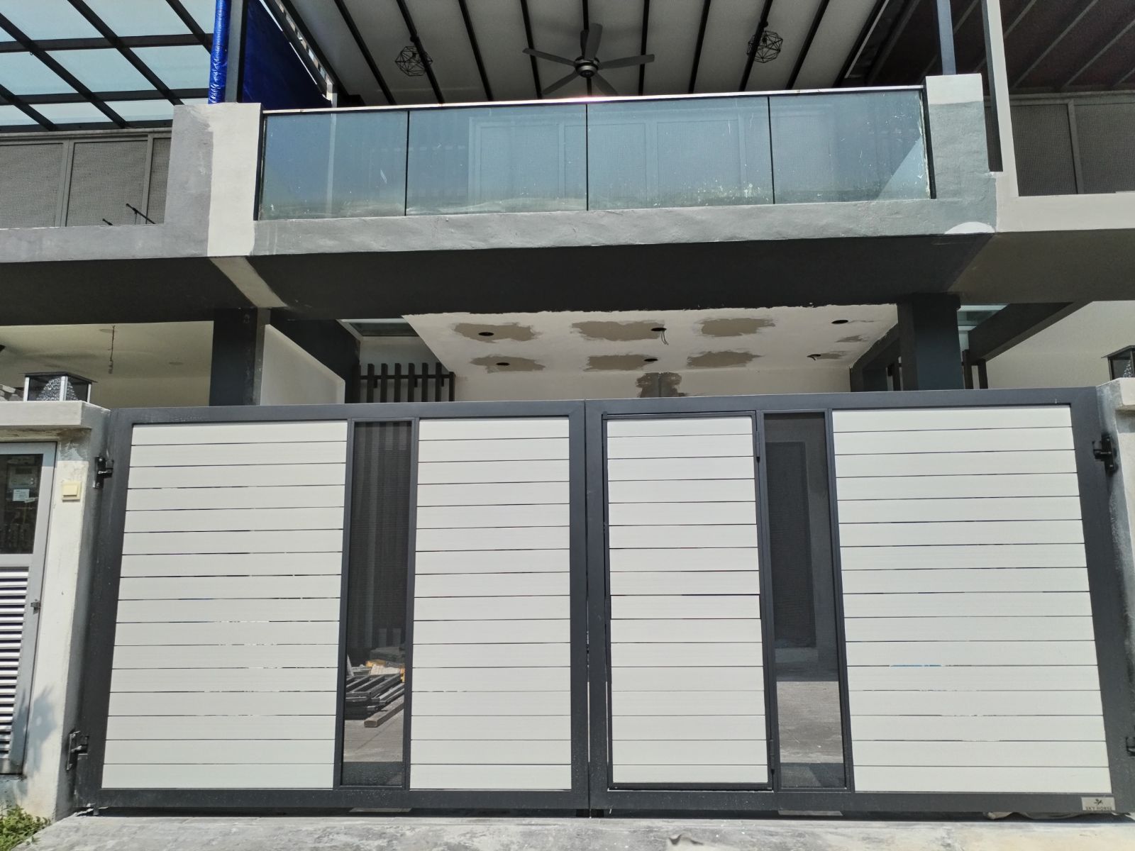 ACP Roofing Skylight Balcony Fence Stainless Steel Aluminum Auto Gate Installation Work Kepong | Malaysia  