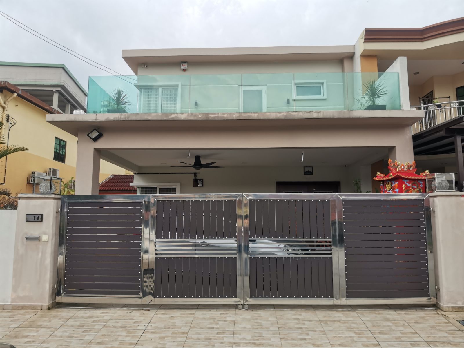 Aluminum Stainless Steel Auto Gate Installation Project Selangor | Malaysia 