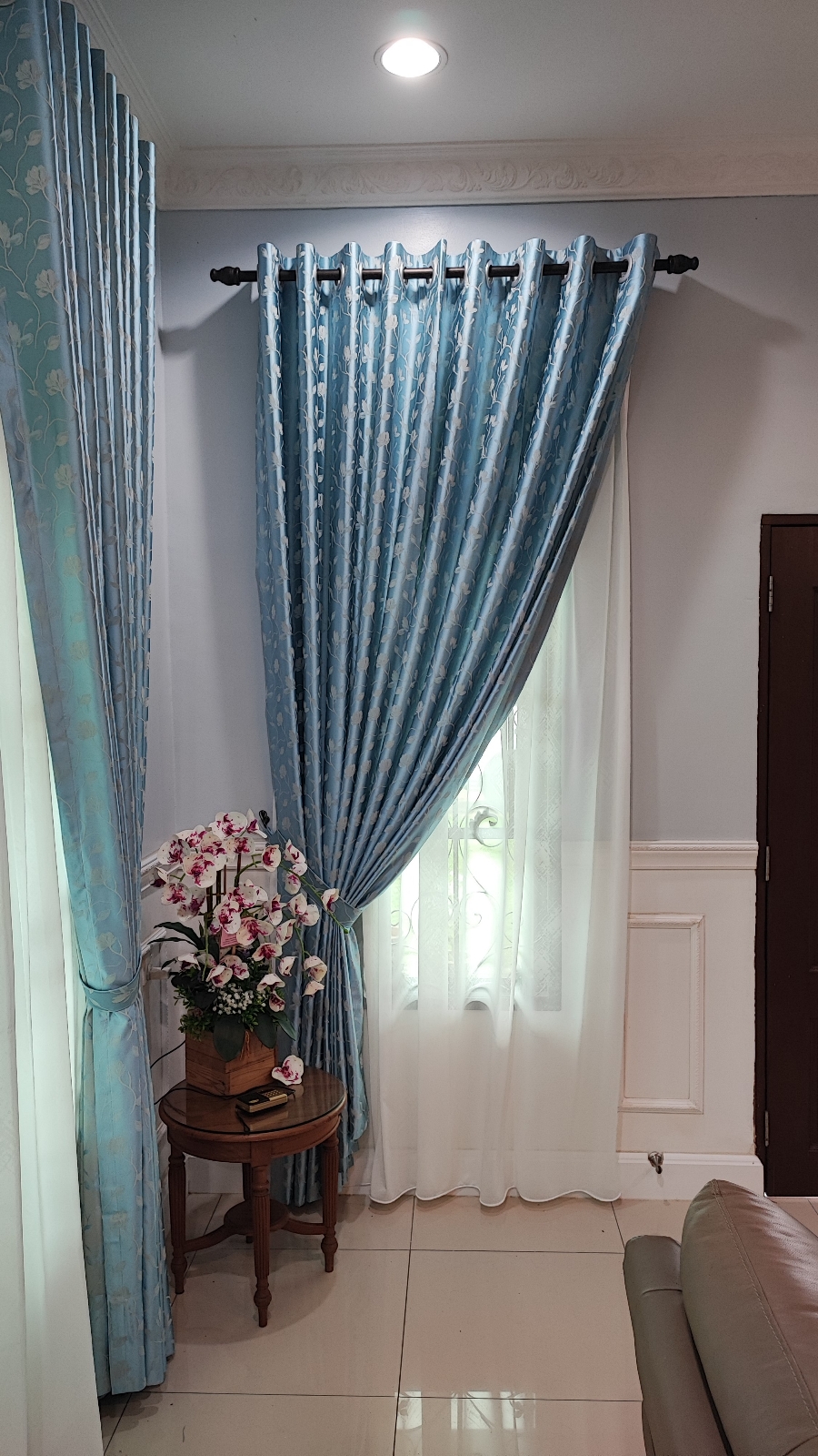Eyelet Curtains Living Room 