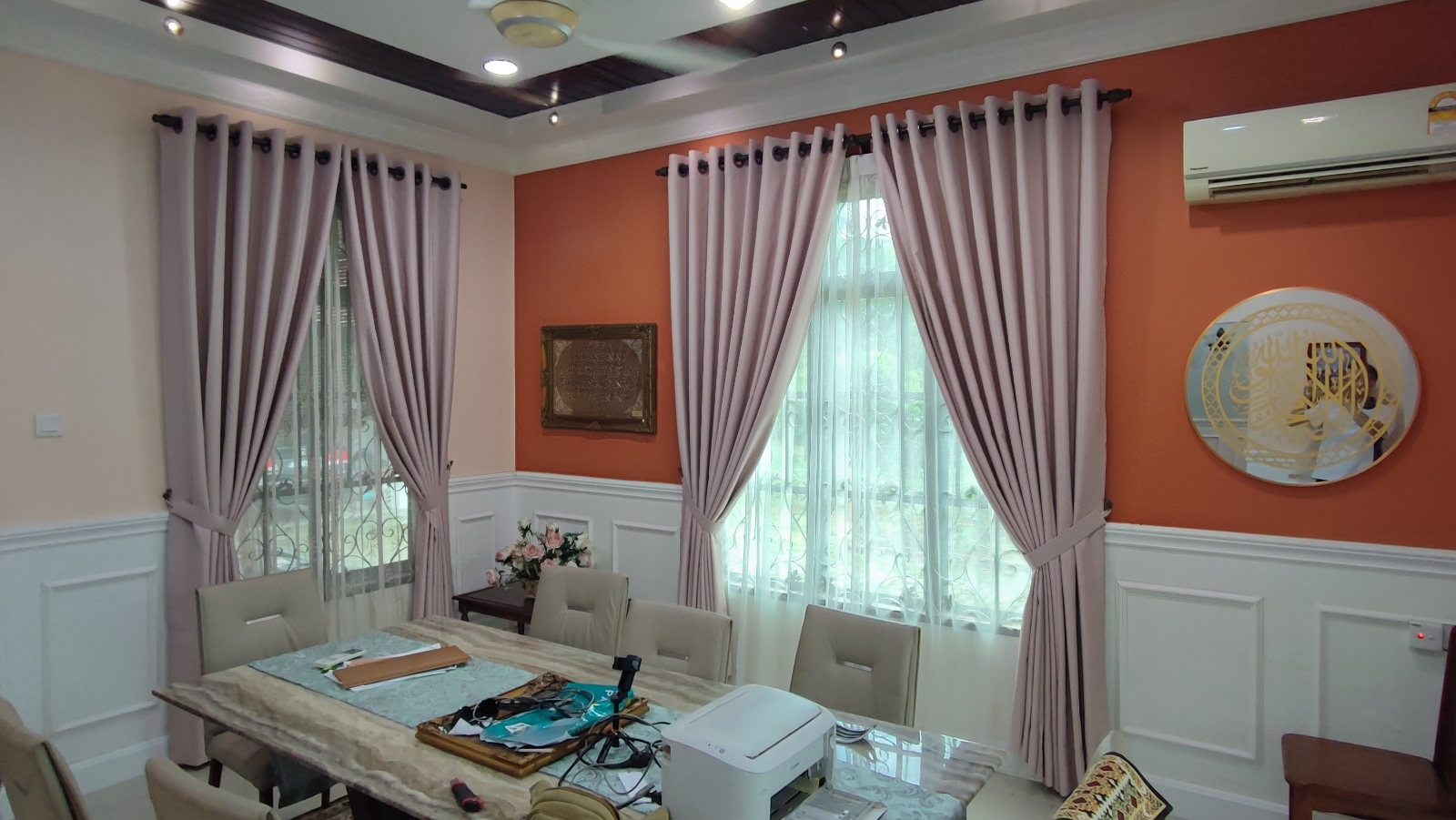 Eyelet Curtains Living Room 