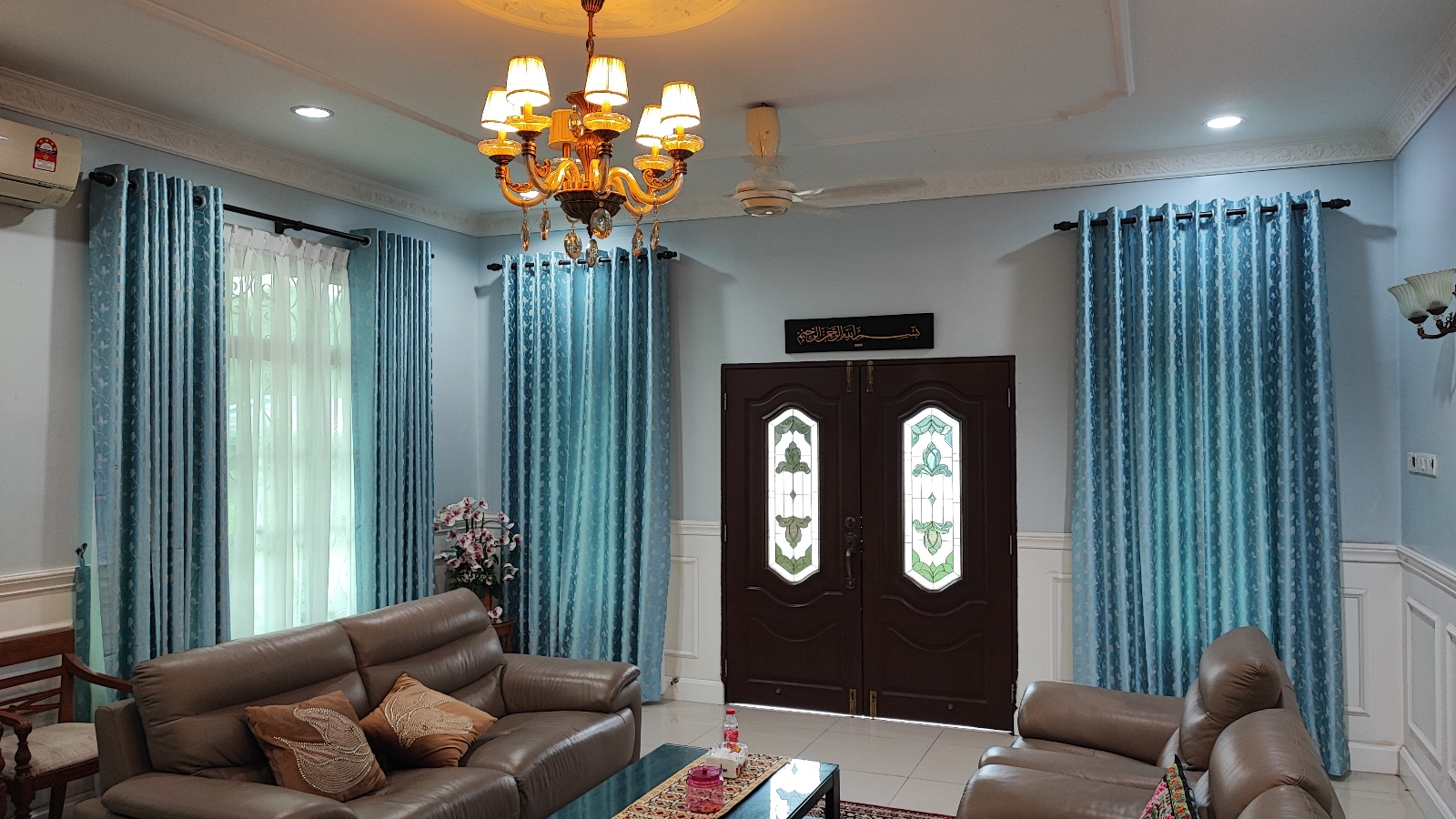 Eyelet Curtains Living Room 