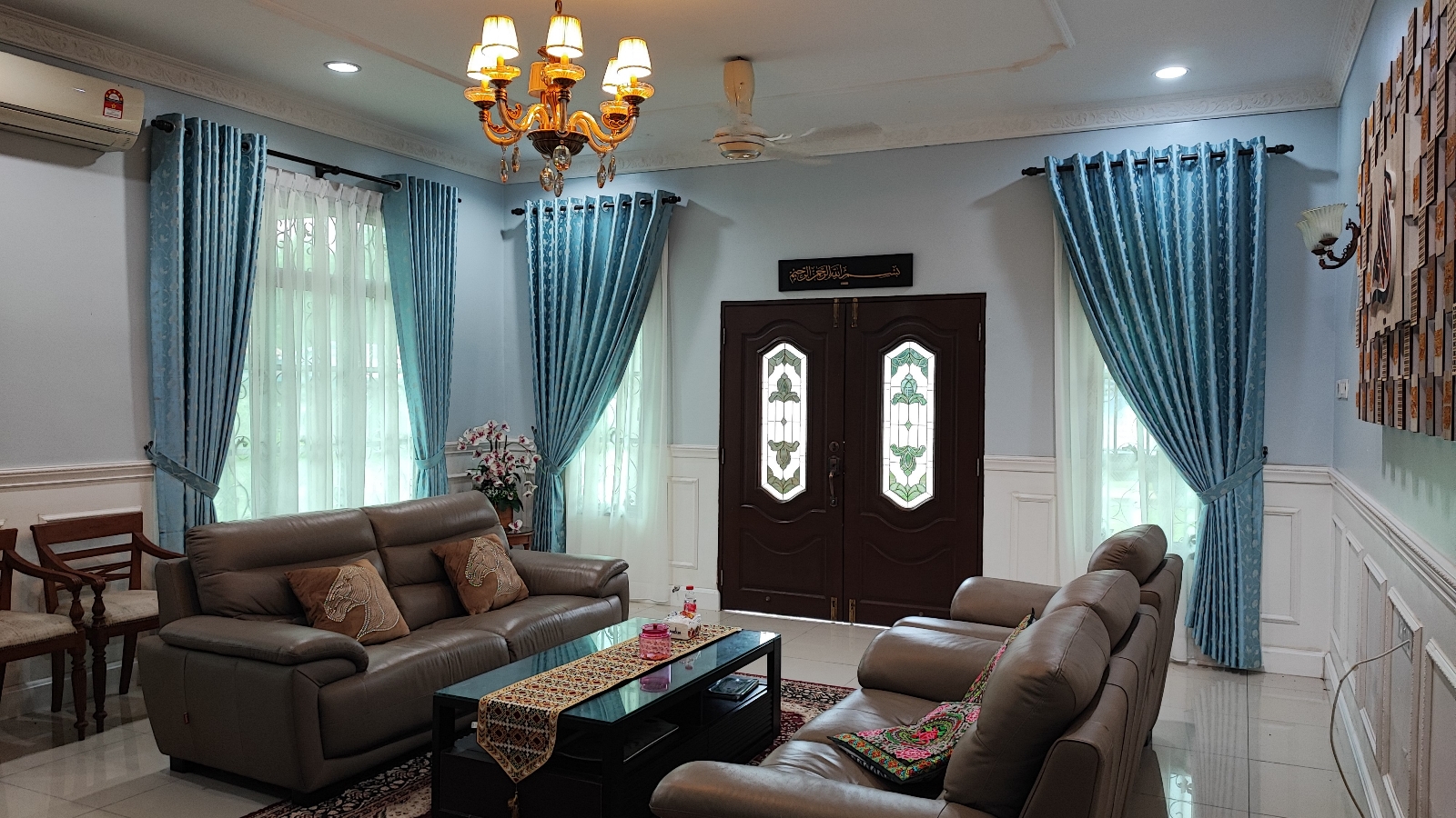 Eyelet Curtains Living Room 