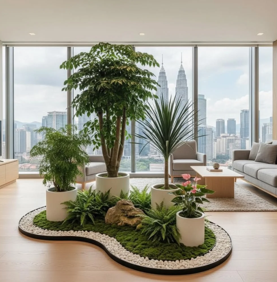 Modern Tropical Garden Landscape Company