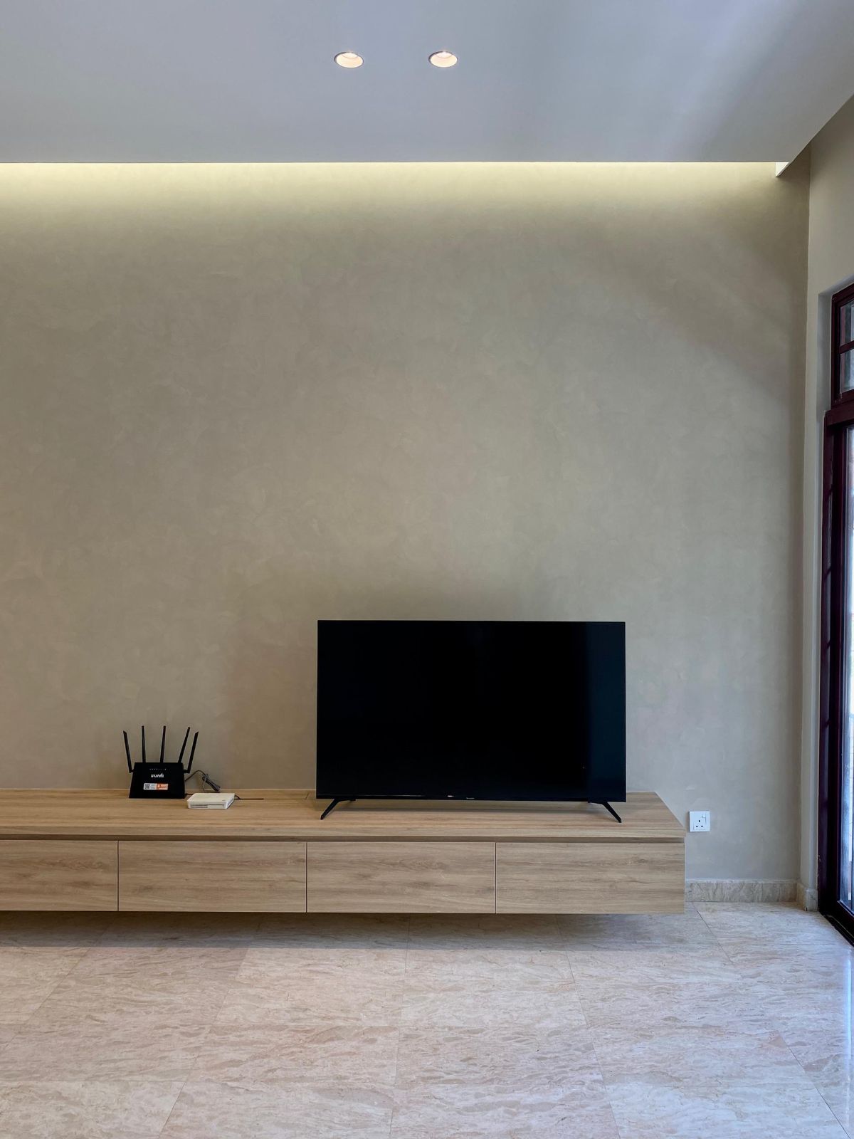 Living room design - tv cabinet