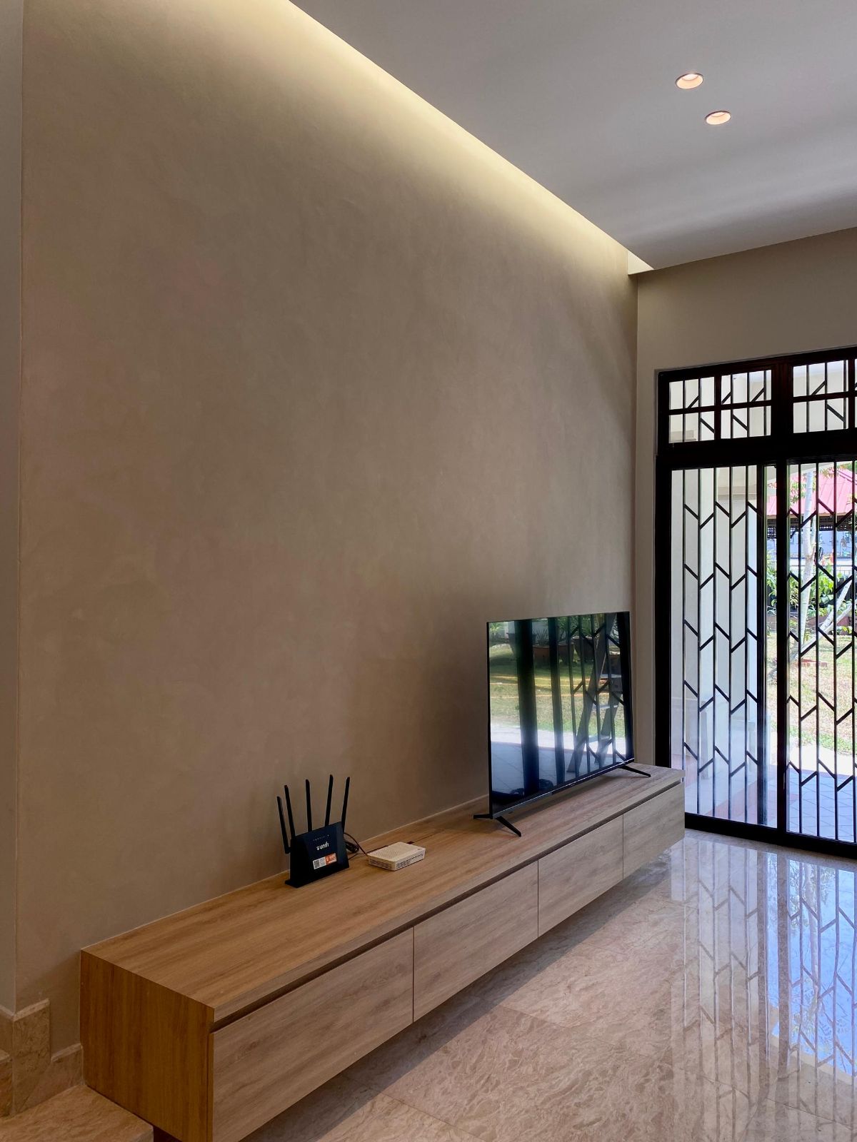 Living room design - tv cabinet