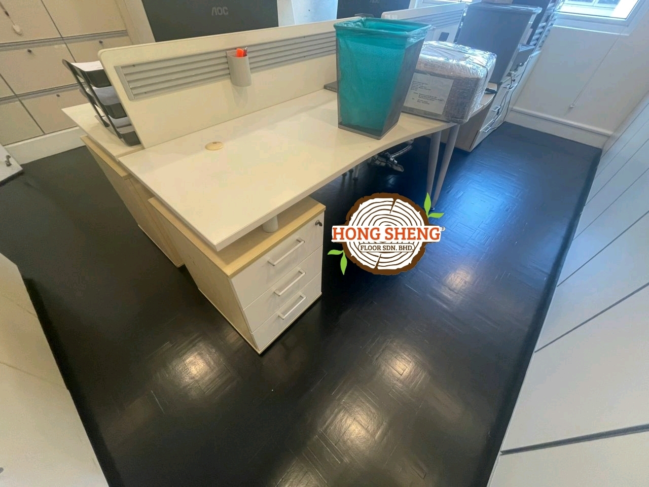 Timber Floor Polishing & Color Coating @ Klang Valley Area 