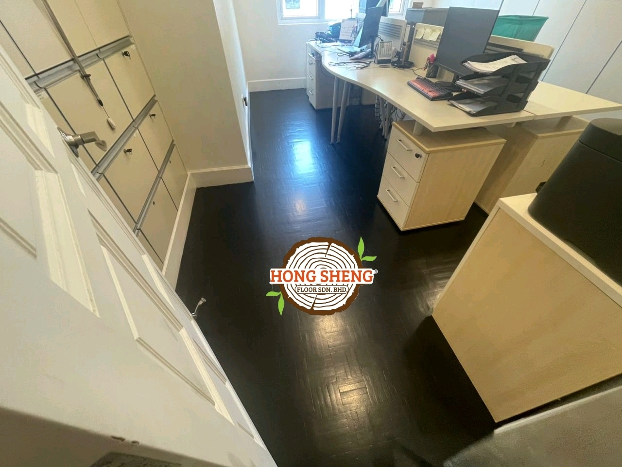 Timber Floor Polishing & Color Coating @ Klang Valley Area 