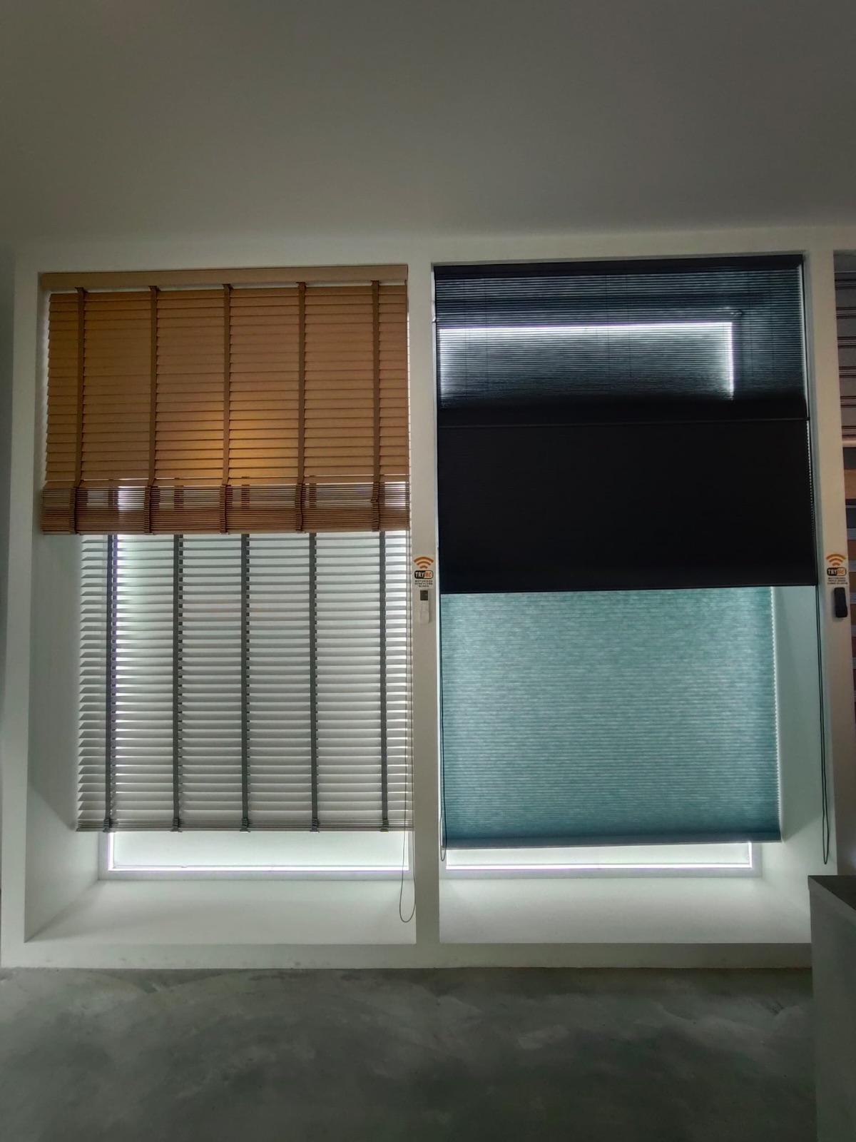 Venetian Timber Blinds & Honeycomb 