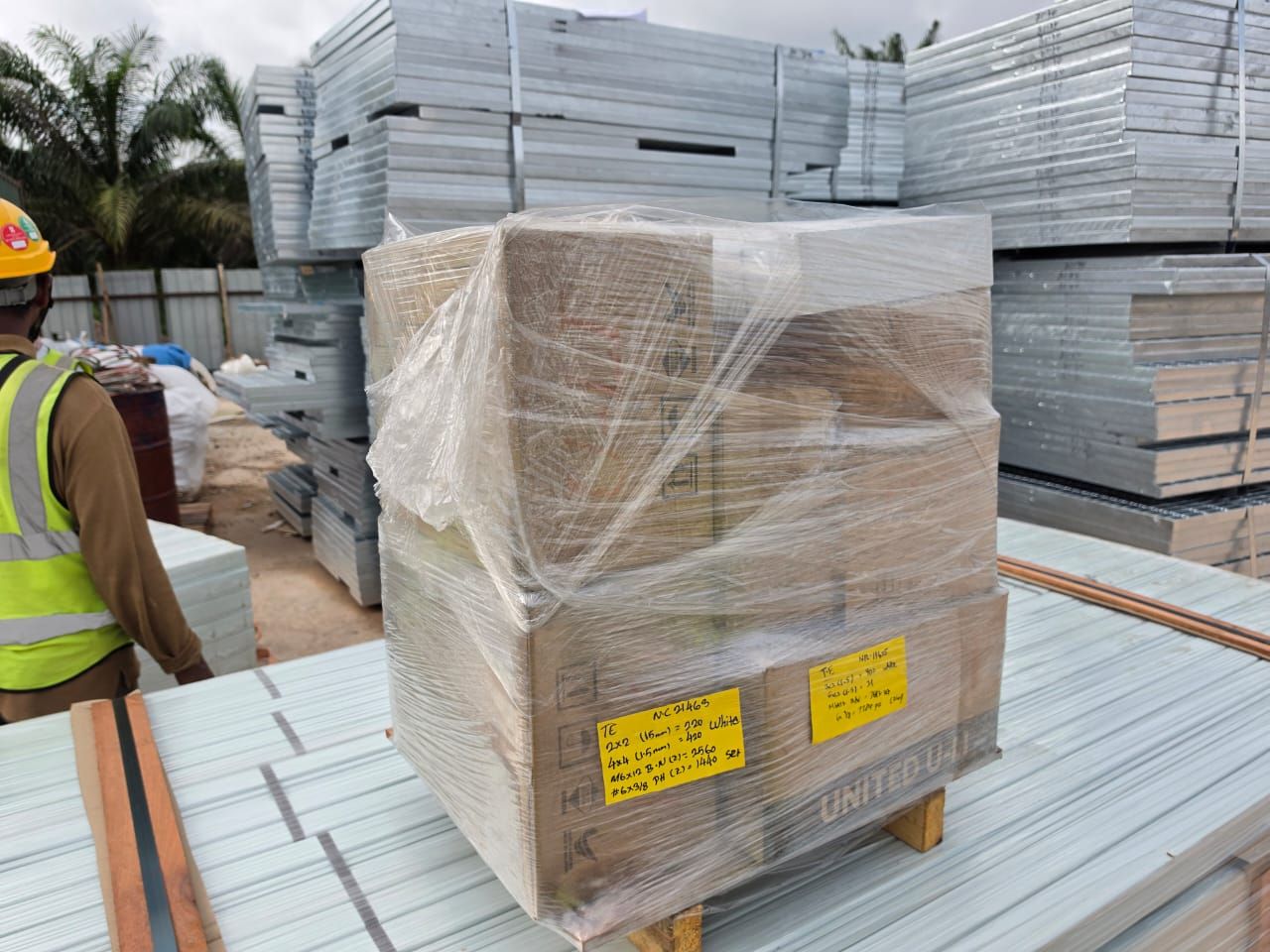 A large batch of metal trunking and accessories prepared, packed, and delivered to a project site for installation work. Another supply record from us supporting contractors and site teams with electrical materials in Johor Bahru.