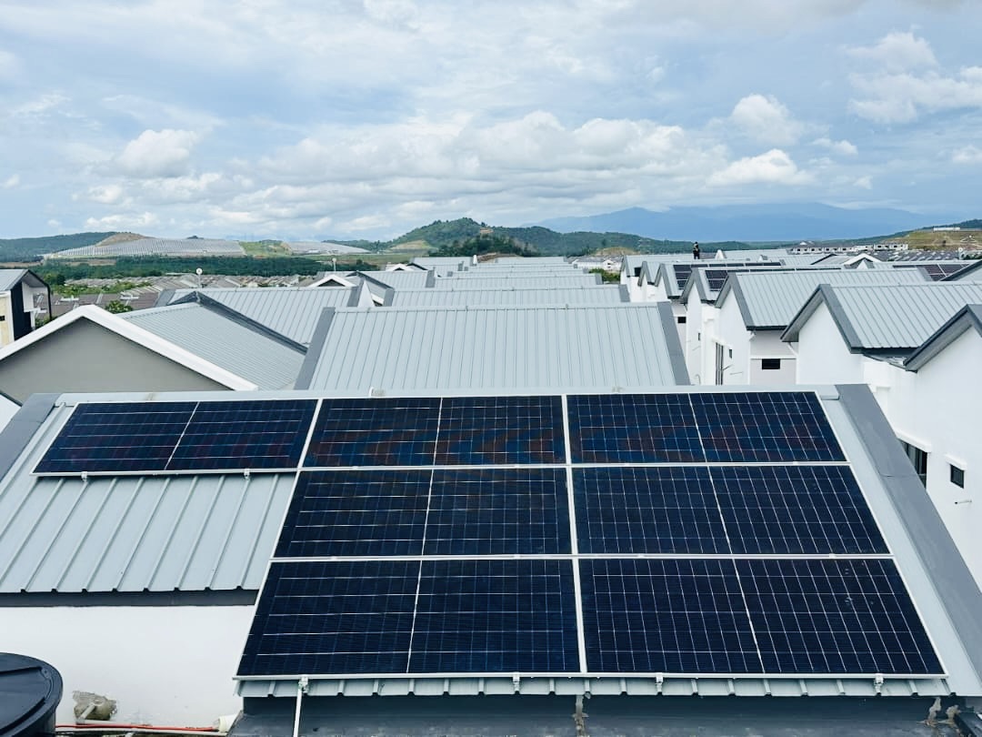 Solar System 8.68 KWp @ Bukit Banyan