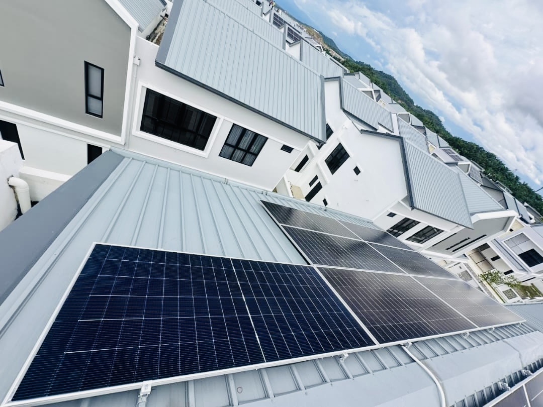 Solar System 8.68 KWp @ Bukit Banyan