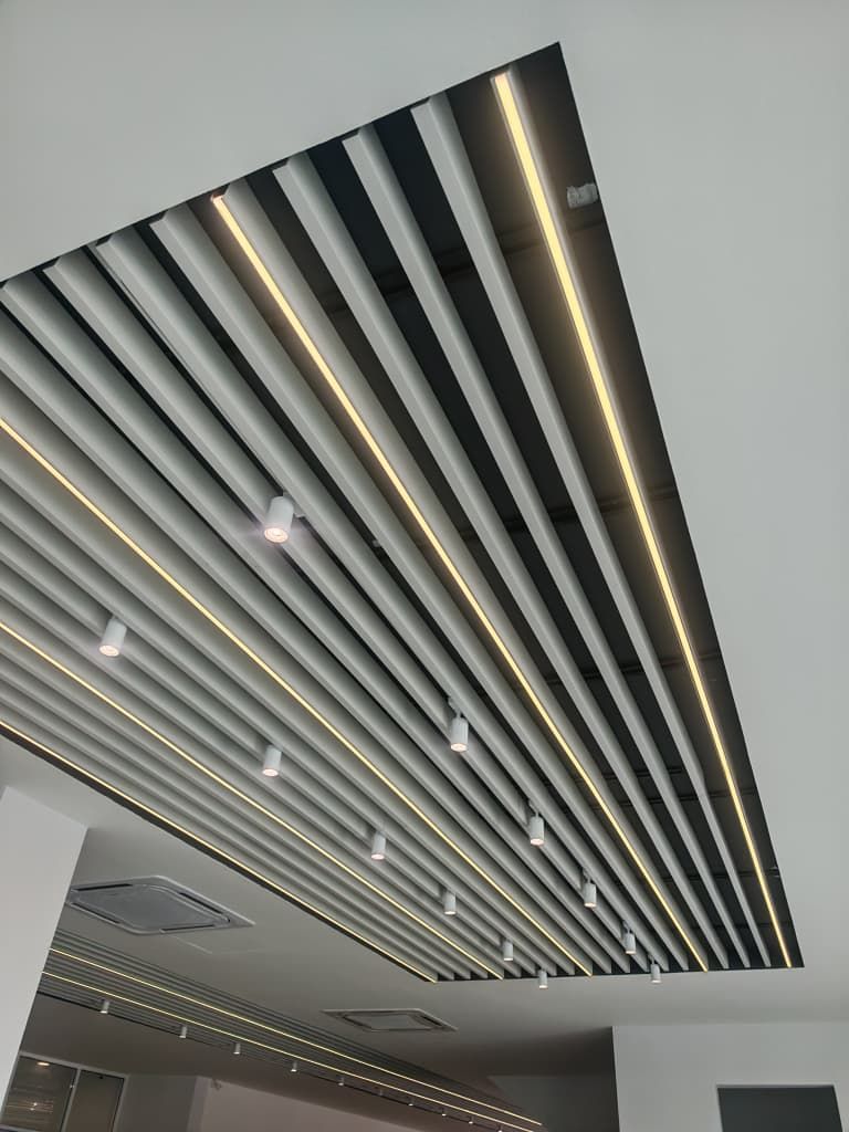 Aluminium Baffle Ceiling