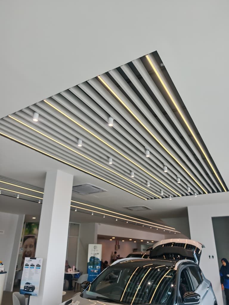 Aluminium Baffle Ceiling