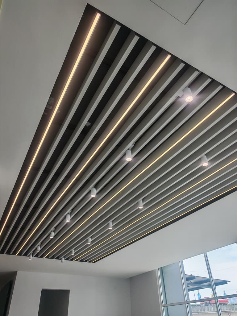 Aluminium Baffle Ceiling