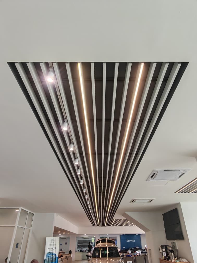 Aluminium Baffle Ceiling