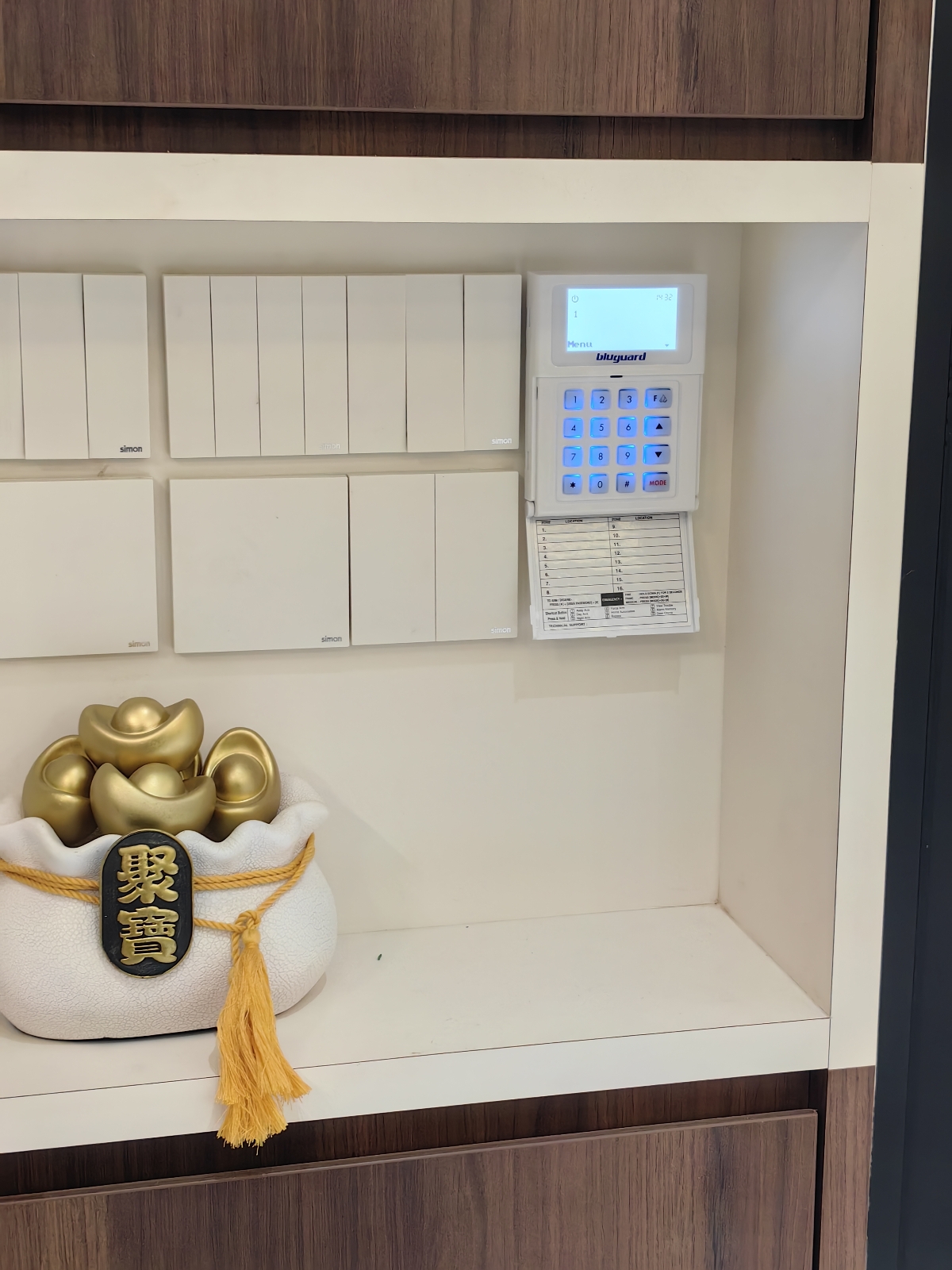 Bluguard LCD Keypad