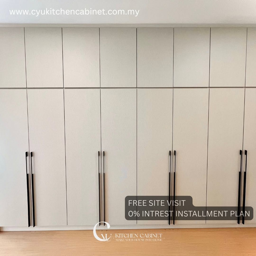 Melamine Swing Door Wardrobe @ Klang
