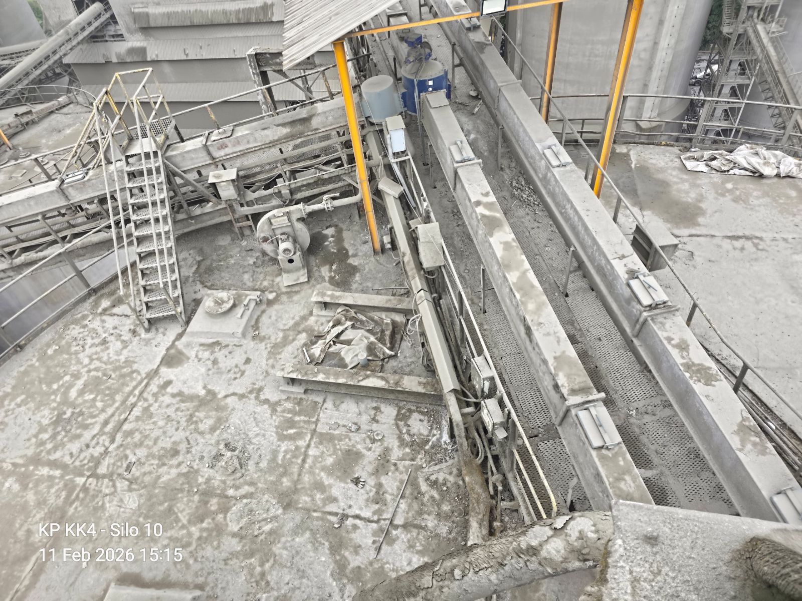 Condition Of The Existing Facilities Roof Before Commencement Of The Re-waterproofing Work