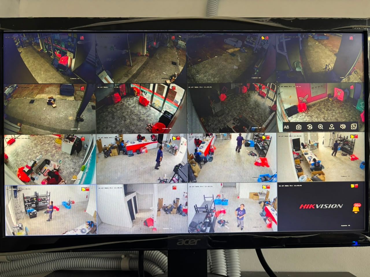 Hikvision 5MP CCTV Camera System Installation For J&T Express Rawang | Professional CCTV Installer