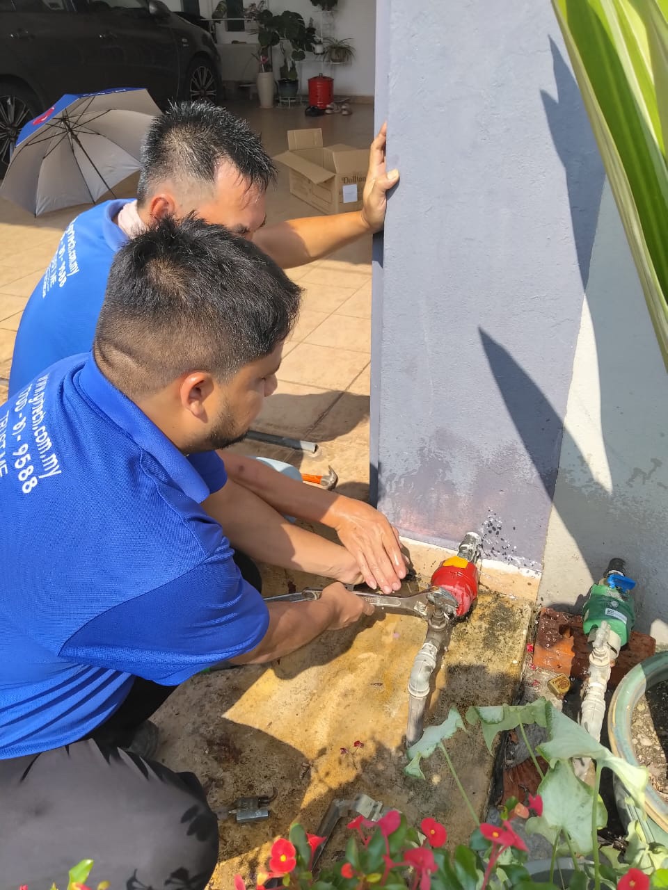 PVDF Outdoor Filter @ Taman Petani Jaya