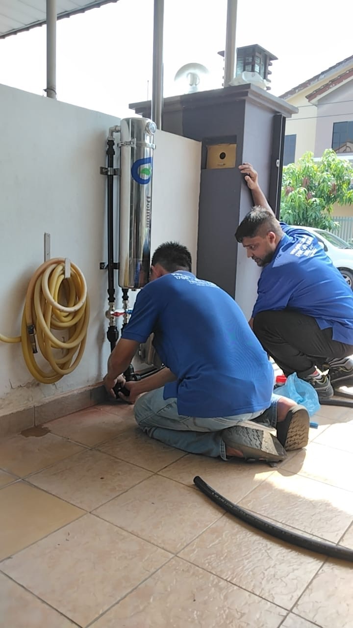 PVDF Outdoor Filter @ Taman Petani Jaya