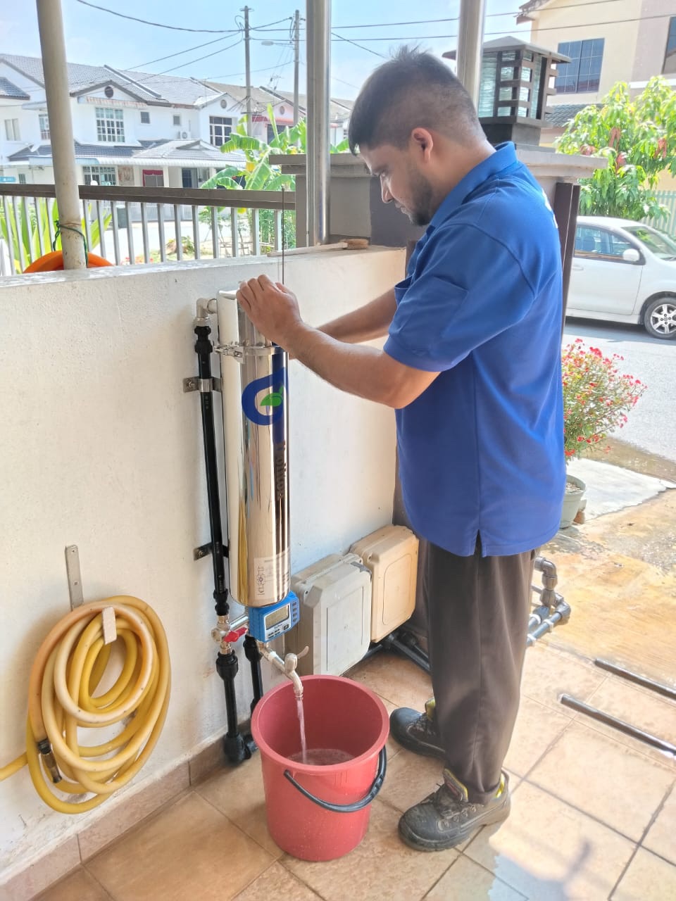 PVDF Outdoor Filter @ Taman Petani Jaya