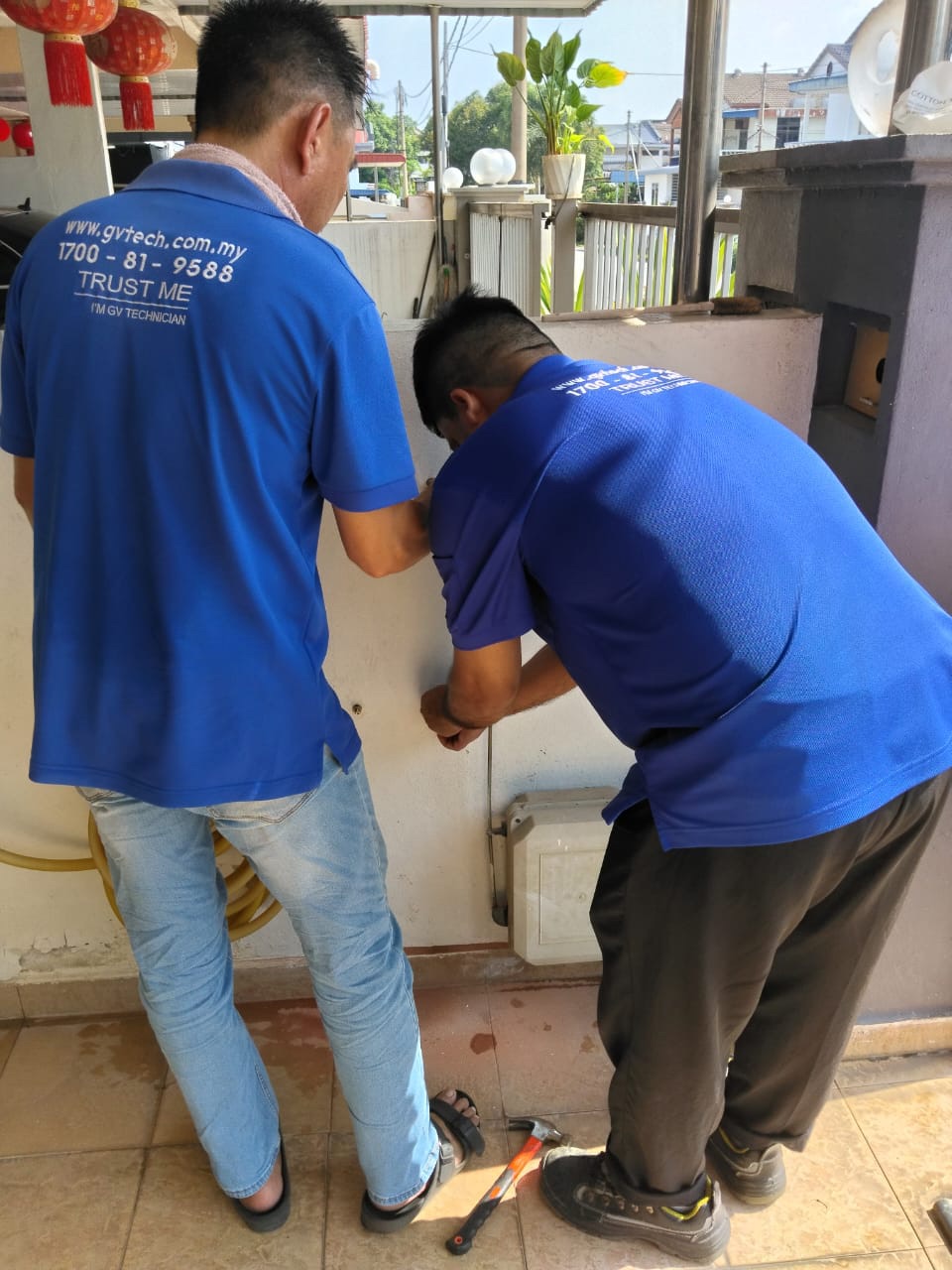 PVDF Outdoor Filter @ Taman Petani Jaya