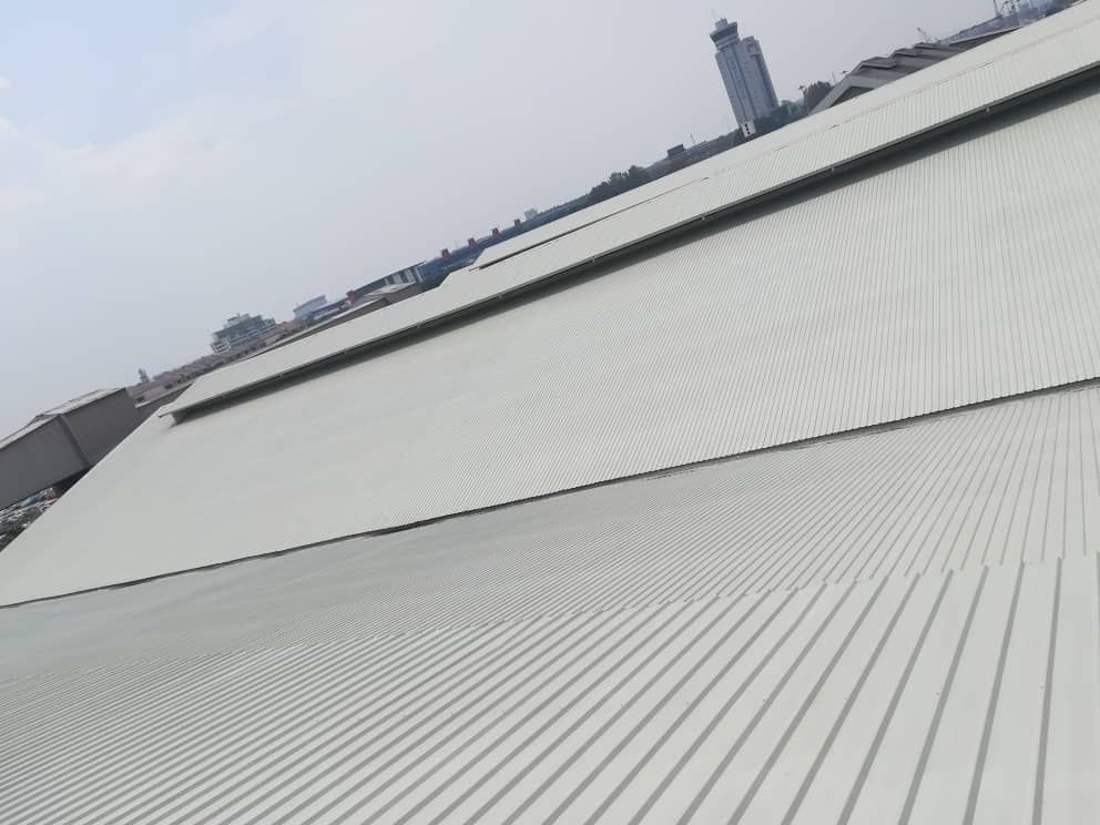 Roof Coating Work Completed