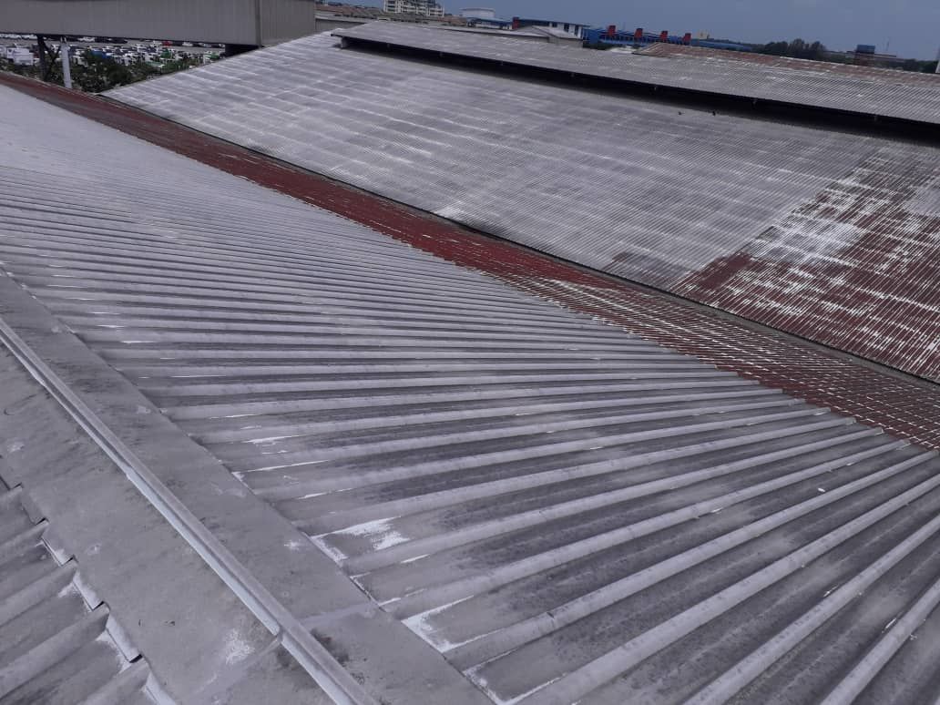 Condition Of Existing Corroded Metal Roof
