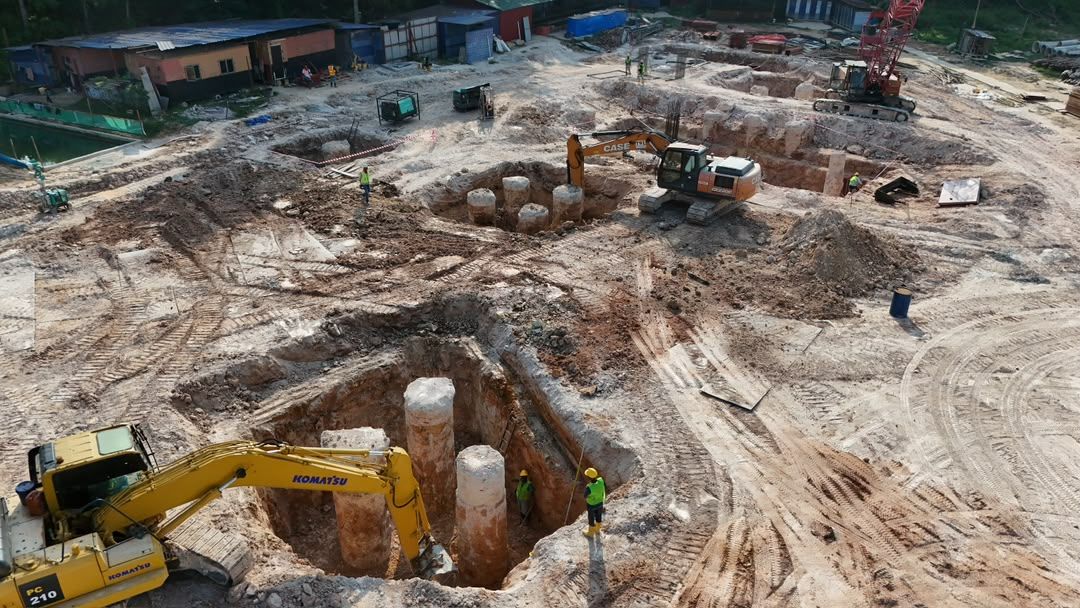 Lay The Foundation For A 40-story  High-rise Building 【Federal Territory Of Kuala Lumpur】