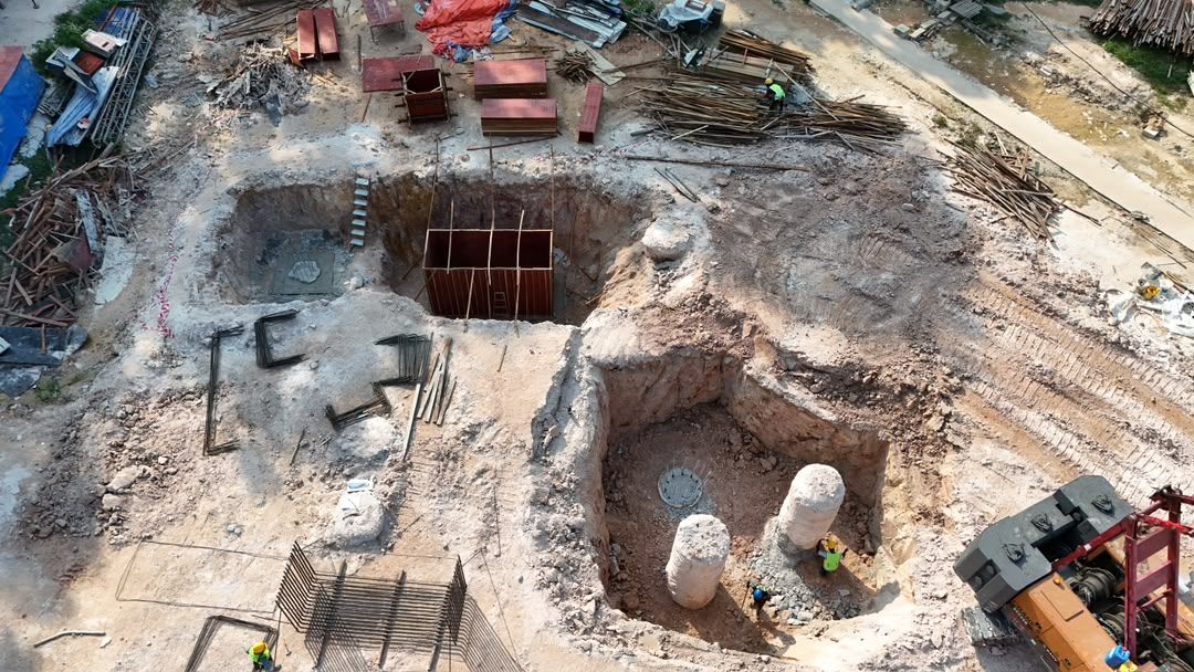 Lay The Foundation For A 40-story  High-rise Building 【Federal Territory Of Kuala Lumpur】