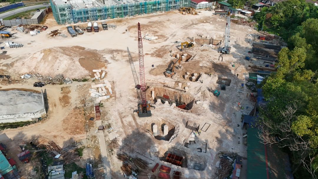 Lay The Foundation For A 40-story  High-rise Building 【Federal Territory Of Kuala Lumpur】