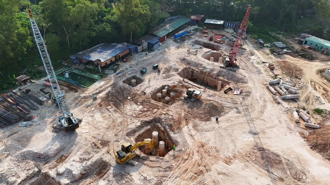 Lay The Foundation For A 40-story High-rise Building 【Federal Territory Of Kuala Lumpur】