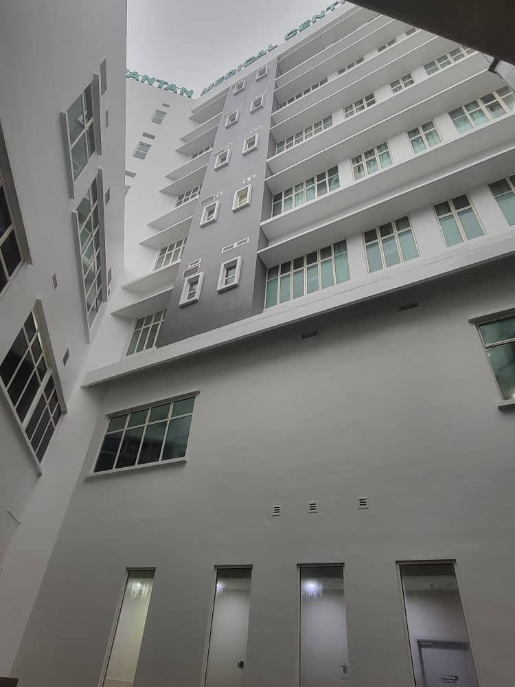 Facade Repair Work Done