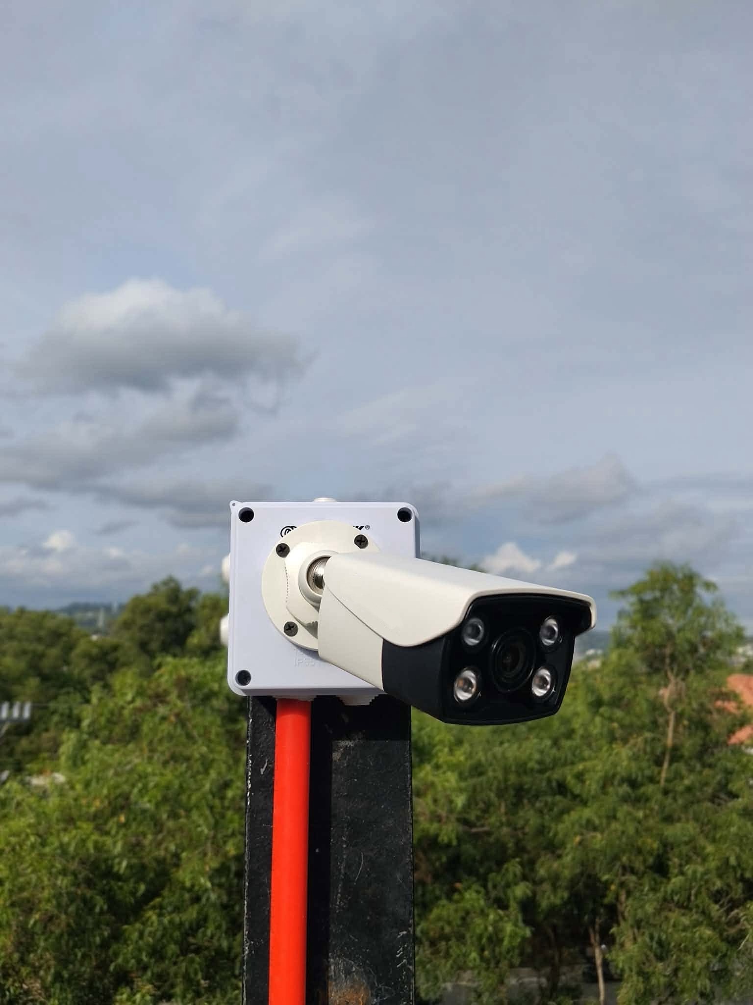Super High Definition 4K 8MP Network IP Color Night Vision Smart Camera 
