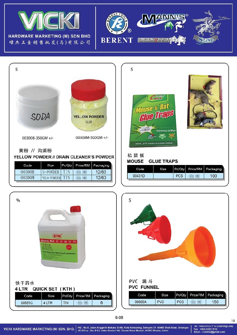 VICKI CATALOG-CUSTOMER