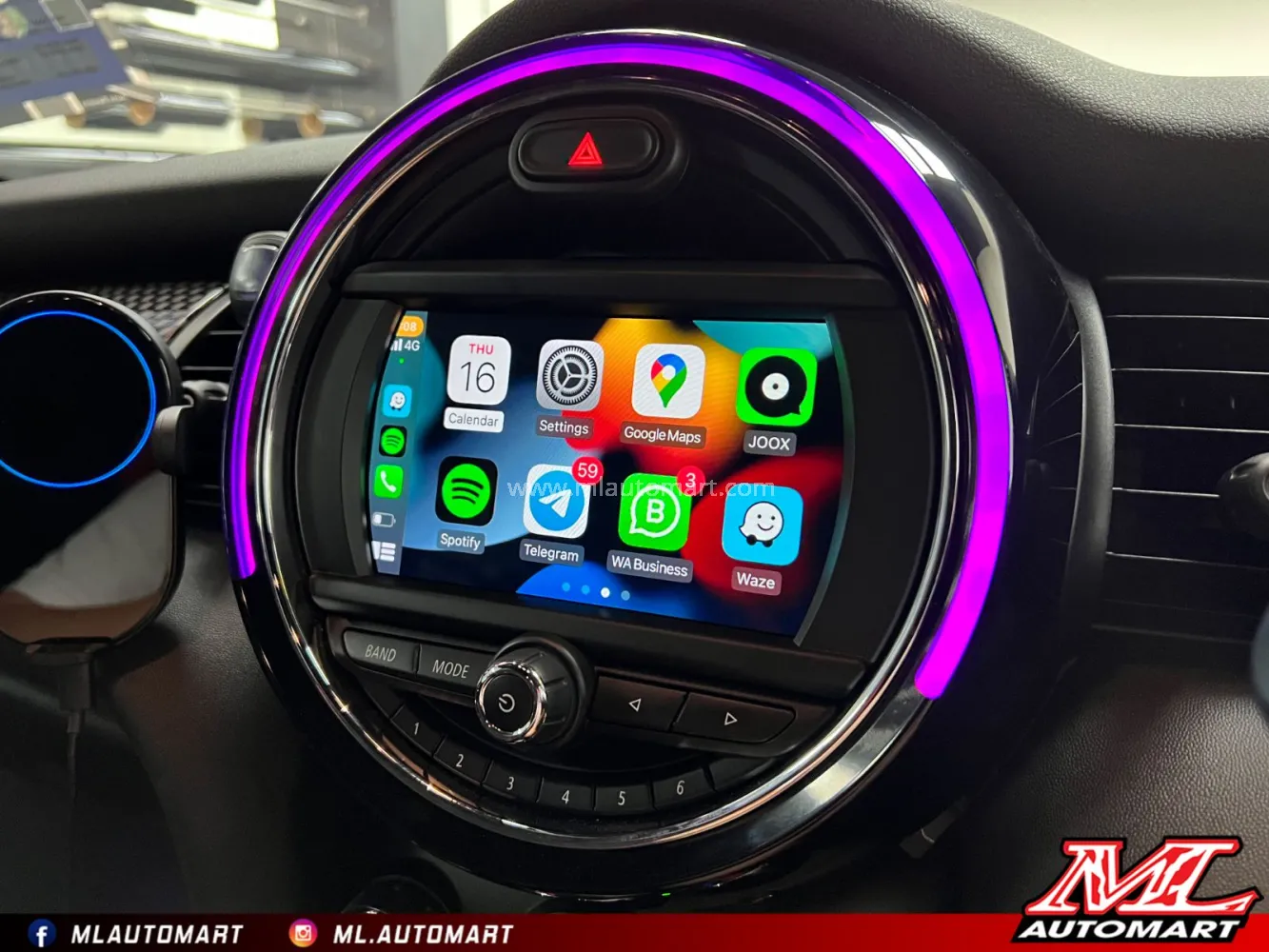 MINI Cooper F Series F54 F55 F56 F57 F60 Apple Carplay Module (NBT ...