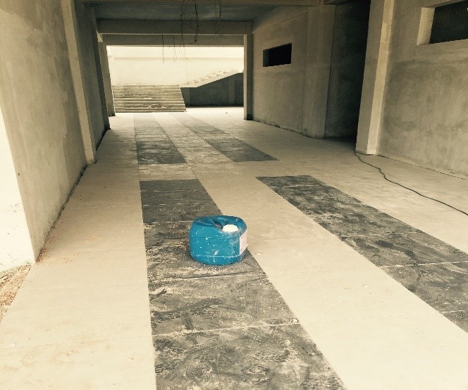 Pemasangan Jubin Atas Project Cadangan Membina Dan Menyiapkan Sekolah Men Keb Agama Pagoh, Di Lot 1015,2016 Dan Sebahagian Lot 1403 Dan 3713, Mukim Lenga, Daerah Muar Johor Darul Takzim