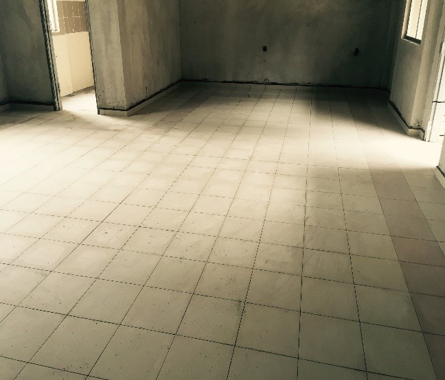 Pemasangan Jubin Atas Project Cadangan Membina Dan Menyiapkan Sekolah Men Keb Agama Pagoh, Di Lot 1015,2016 Dan Sebahagian Lot 1403 Dan 3713, Mukim Lenga, Daerah Muar Johor Darul Takzim